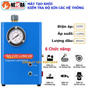 Máy tạo khói kiểm tra các hệ thống trên ô tô